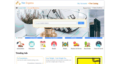 Desktop Screenshot of netexpress.co.in